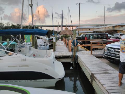 Boat Docks at Gilbert's Resort 2-24-2018