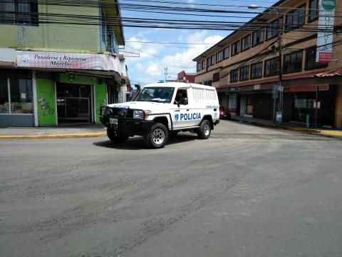 Building In the Area of the OCS Coopeservidores Bank