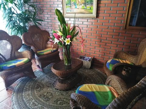 Casa Lima Bed and Breakfast 6-26-2019  Lobby Seating Area