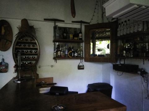 Casa Lima Bed and Breakfast 6-26-2019  This is the Rancho La Pacion Bar that is located within the jungle part of the Casa Lima Bed and Breakfast Hotel.