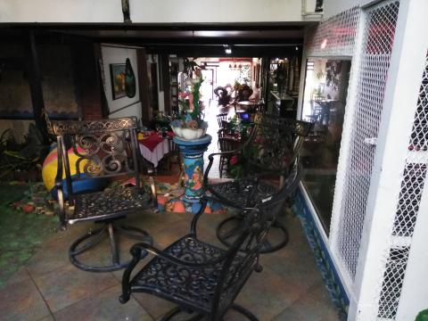 Casa Lima Bed and Breakfast 6-26-2019  This is a picture view of the Lobby and Restaurant of teh Casa Lima Bed and Breakfast Hotel.