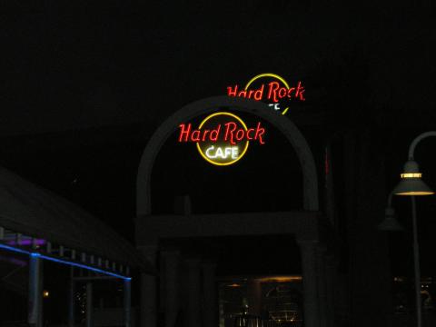 Hard Rock Cafe at Bayside Market Place in Miami Florida-May 8 2009