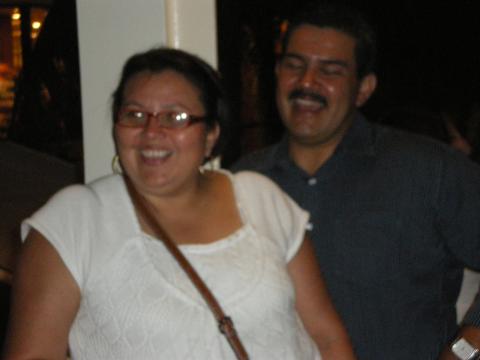 Ana Lucia Castellon and Freddy Garcia Sr. 10-31-2009