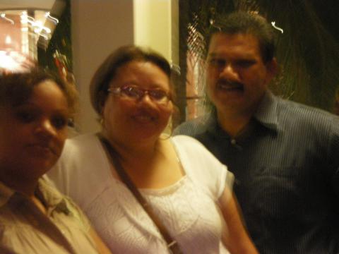 JoAnna Campos, Ana Lucia Castellon and Freddy Garcia Sr. 10-31-2009