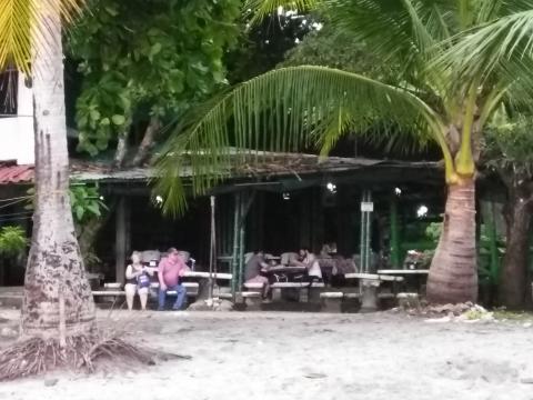 Outdoor Bar at Manuel Antonio Beach, Costa Rica