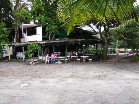 Outdoor Bar at Manuel Antonio Beach, Costa Rica