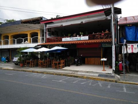 Stores Along the Main Street in Manuel Antonio Beach, Costa Rica