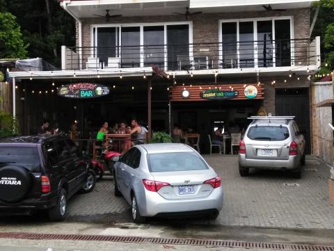 Stores Along the Main Street in Manuel Antonio Beach, Costa Rica