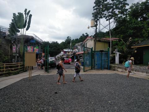 Gate Entrance to Parque Nacional Manuel Antonio Park, Manuel Antonio, Costa Rica