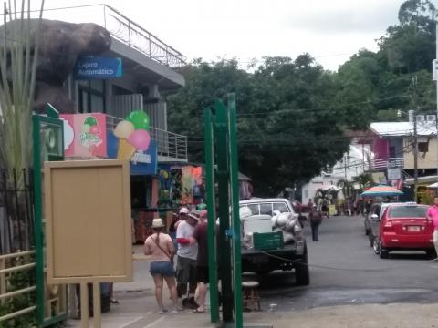 Shops at the Entrance to Parque Nacional Manuel Antonio Park, Manuel Antonio, Costa Rica