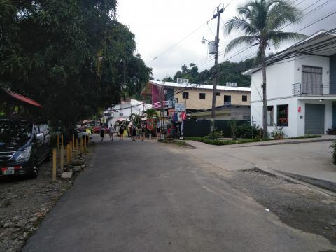 Shops at the Entrance to Parque Nacional Manuel Antonio Park, Manuel Antonio, Costa Rica