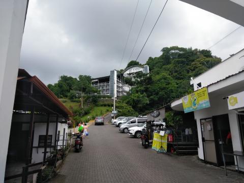 El Faro Hotel at the Entrance to Parque Nacional Manuel Antonio Park, Manuel Antonio, Costa Rica