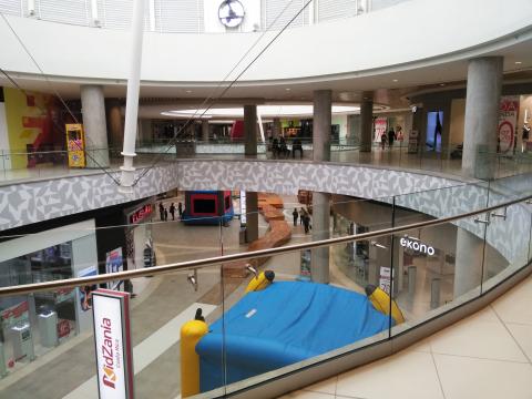 Mall Oxigeno 2nd Floor Looking Down on the Second Floor near we entered the mall.