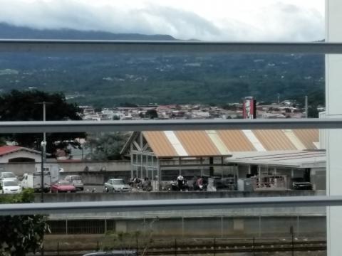 Mall Oxigeno Looking Out The 3rd Floor Window