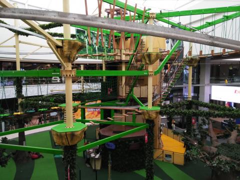 Mall Oxigeno 3rd Floor Rock Climb and Swings 