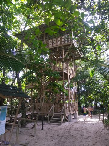 Pacific Ocean Beach Area Located at Parque Nacional Manuel Antonio Park Costa Rica