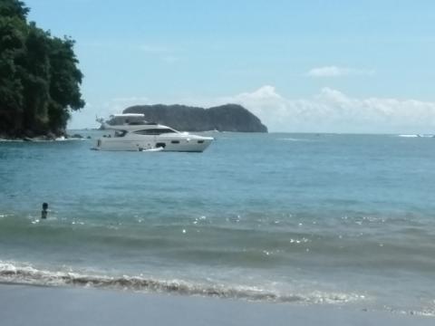 Second Beach in the Parque Nacional Manuel Antonio Park in Costa Rica