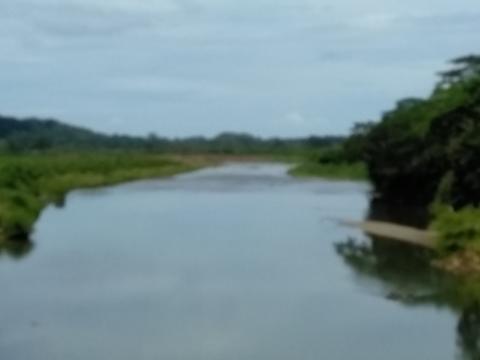 Tarcoles River in Costa Rica