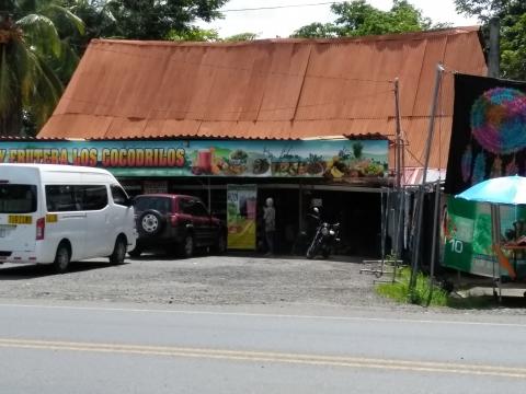 Tourist Shops at the Tarcoles River Bridge in Costa Rica