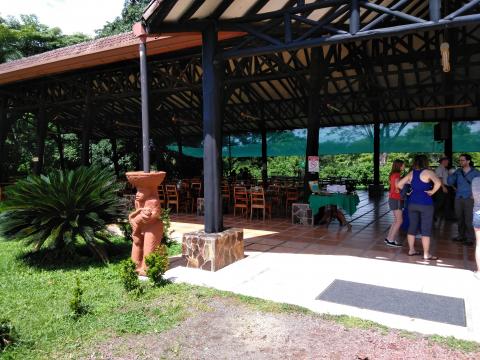 Tourist Shops at the Tarcoles River Bridge in Costa Rica