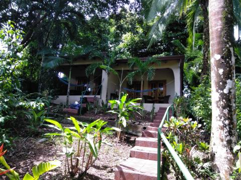 Pathway to The Falls Resort Hotel Rooms in Manuel Antonio, Costa Rica.