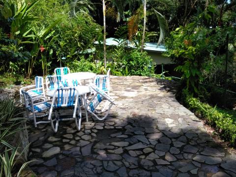 Pathway to The Falls Resort Hotel Rooms in Manuel Antonio, Costa Rica.