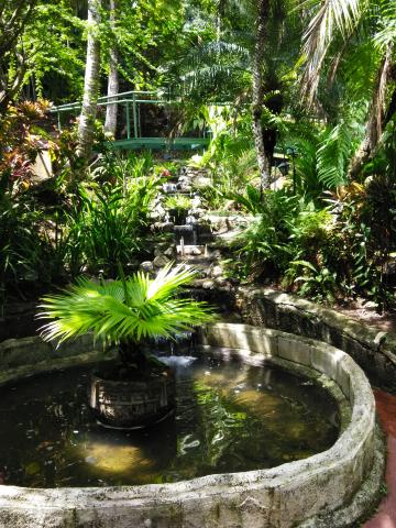 Pathway to The Falls Resort Hotel Rooms in Manuel Antonio, Costa Rica.