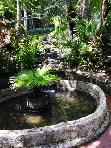 Pathway to The Falls Resort Hotel Rooms in Manuel Antonio, Costa Rica.