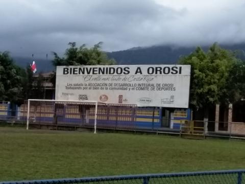 Welcome To Orosi - Bienvenidos A Orosi Sign